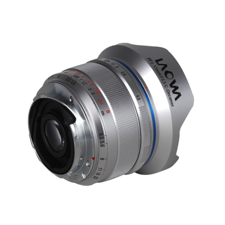 Laowa 11 mm f/4,5 FF RL pro Leica M stříbrná + dárek UV filtr zdarma